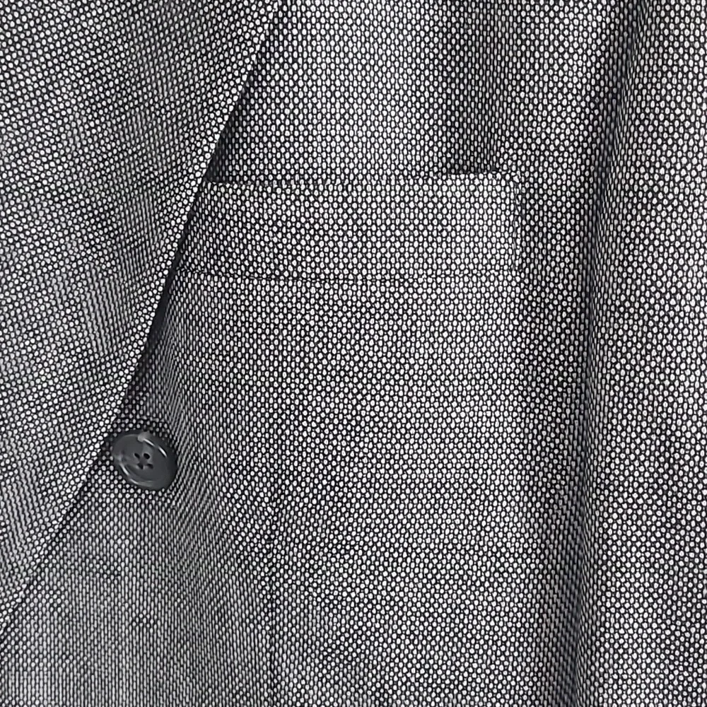 Givenchy Charcoal Double-Breasted Blazer Size Large
